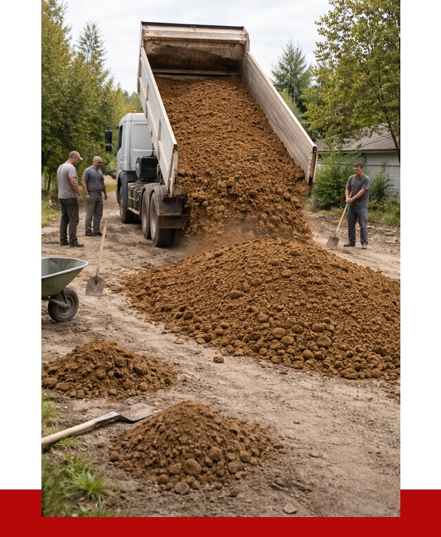 Купить суглинок с доставкой в Кропоткине от 2715 р. за куб | ПРОНЕРУДКрп