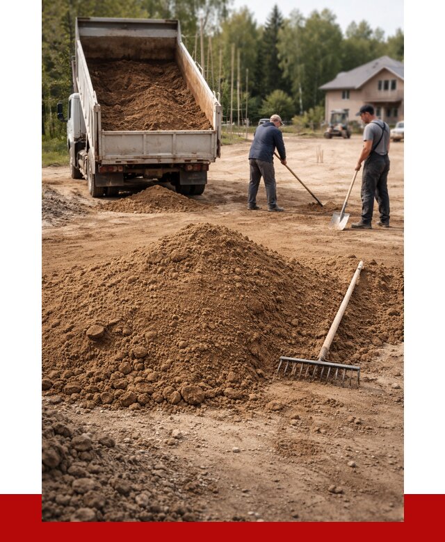 Суглинок для планировки в Кропоткине с доставкой от 4561 р. | ПРОНЕРУДКрп