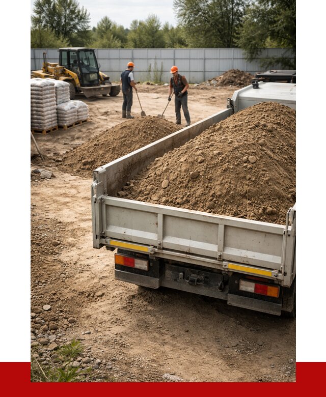 Супесь с доставкой в Кропоткине от 2660 р. за куб | ПРОНЕРУДКрп