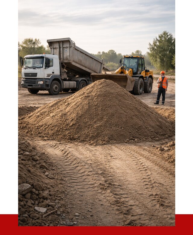 Купить песчаный грунт с доставкой в Кропоткине от 4561 р. | ПРОНЕРУДКрп