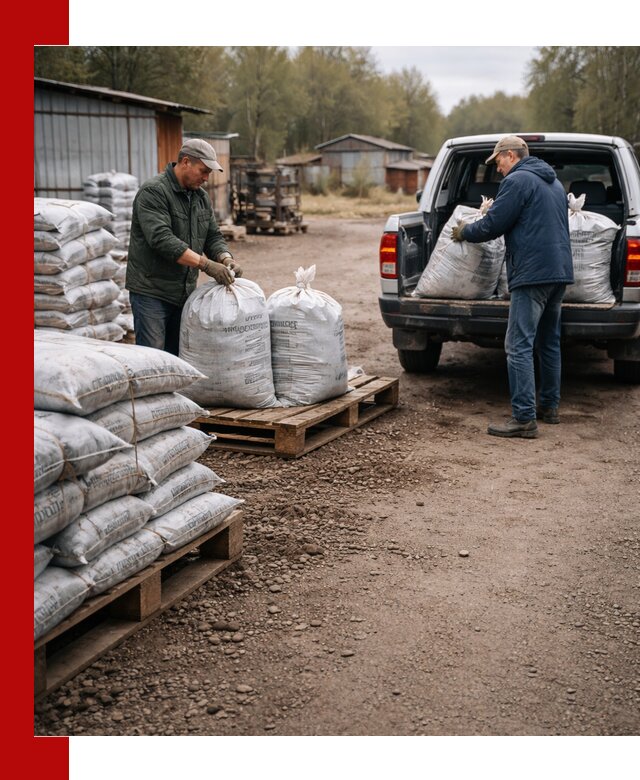 Купить конский навоз в мешках с доставкой в Кропоткине