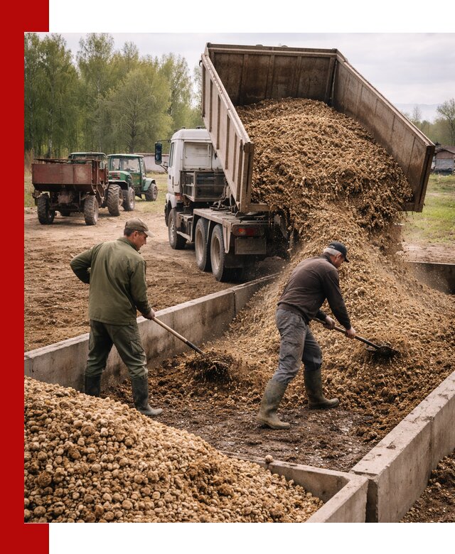 Куриный помет с доставкой в Кропоткине оптом и в розницу