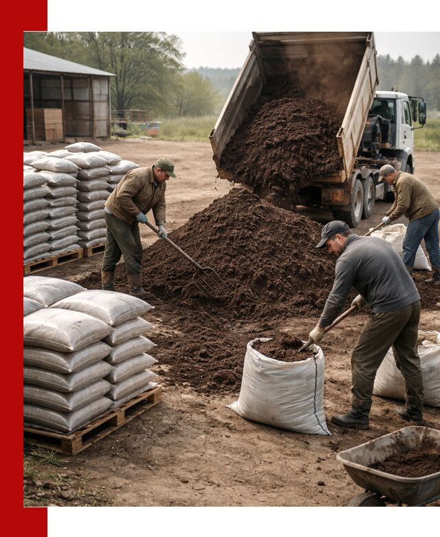 Доставка компоста оптом и в розницу в Кропоткине
