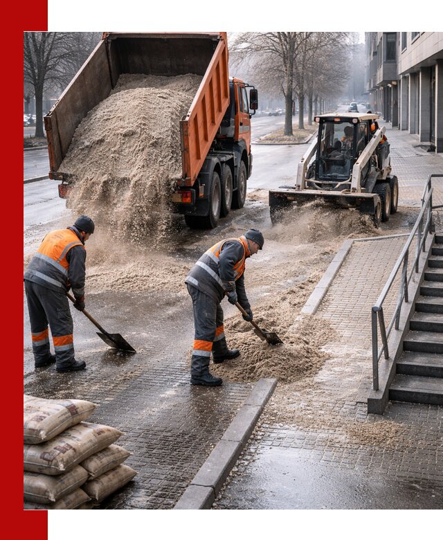 Поставка противогололедных материалов в Кропоткине