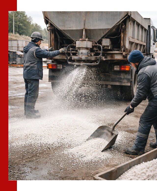 Доставка и продажа хлористого кальция в Кропоткине