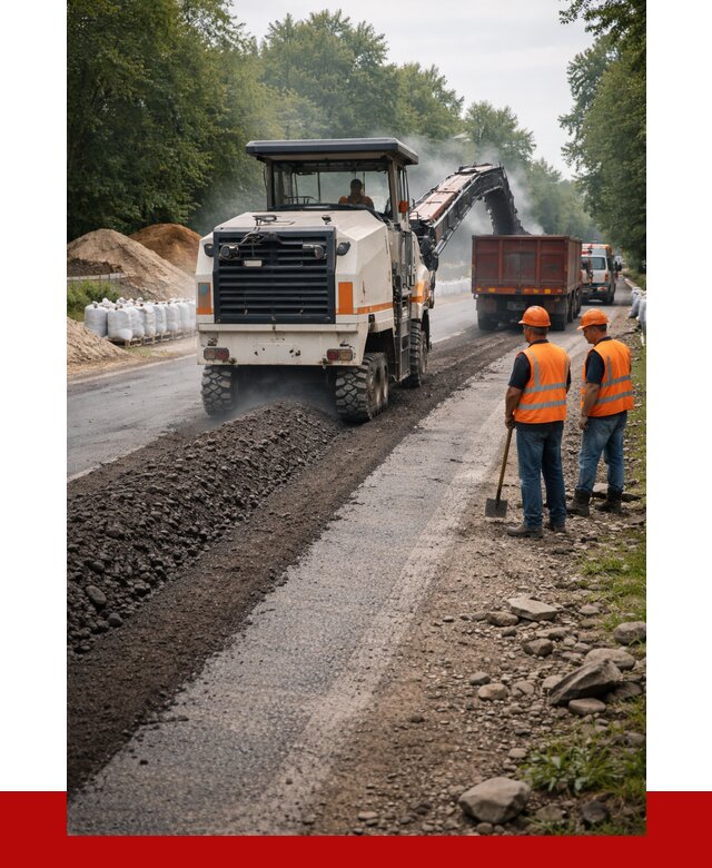 Фрезерованный асфальт в Кропоткине от 2389 р./куб. | ПРОНЕРУДКрп