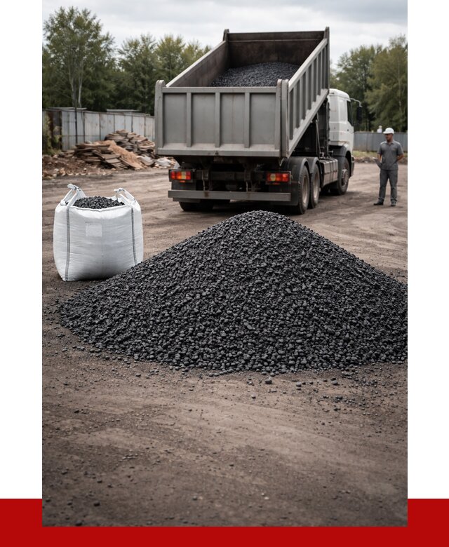 Купить уголь семечка с доставкой в Кропоткине от 8470 р. | ПРОНЕРУДКрп