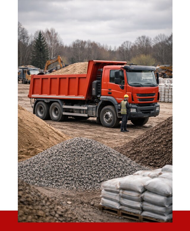 Доставка самосвалом 25 кубов в Кропоткине от 8144 р. | ПРОНЕРУДКрп