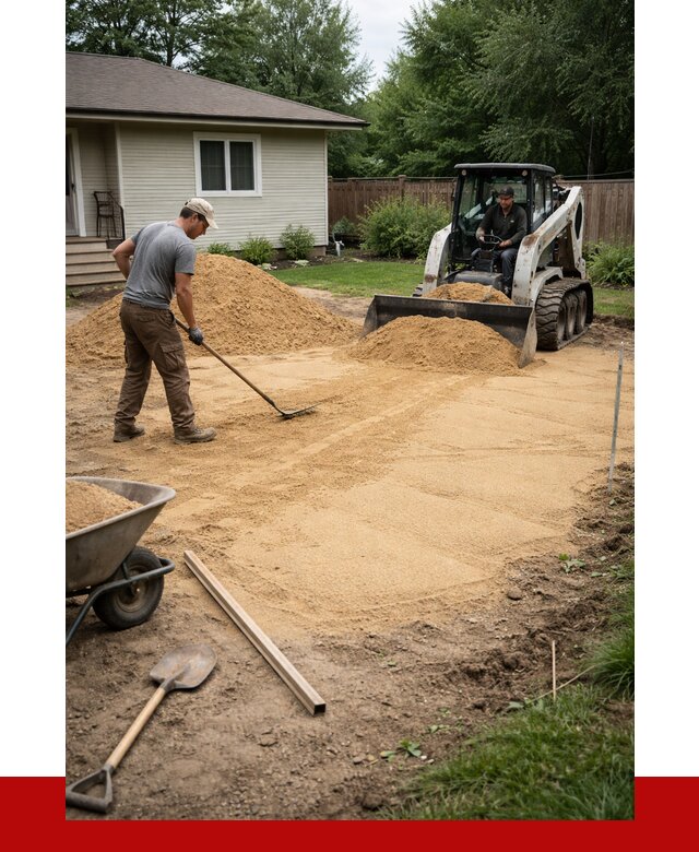 Отсыпка участка песком в Кропоткине, от 2715 р., ПРОНЕРУДКрп