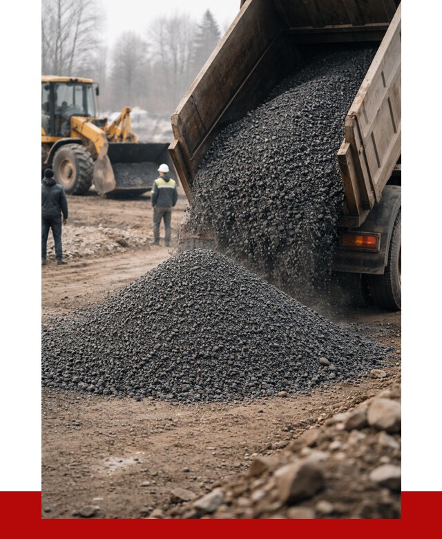 Асфальтовая крошка в Кропоткине с доставкой от 1955 р. | ПРОНЕРУДКрп